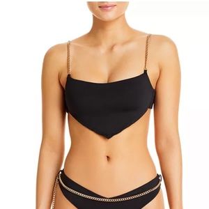 Weworewhat Bandana Bikini Top NWT